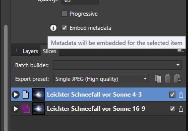 Metadata In Affinity Photo For Mac